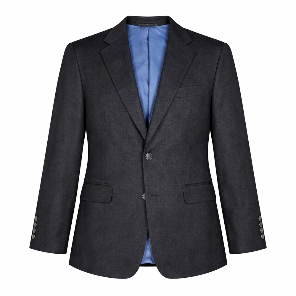 Vintage Samuelsohn 100% Cashmere Blazer Jacket 44R Black 80s Union Double Vented